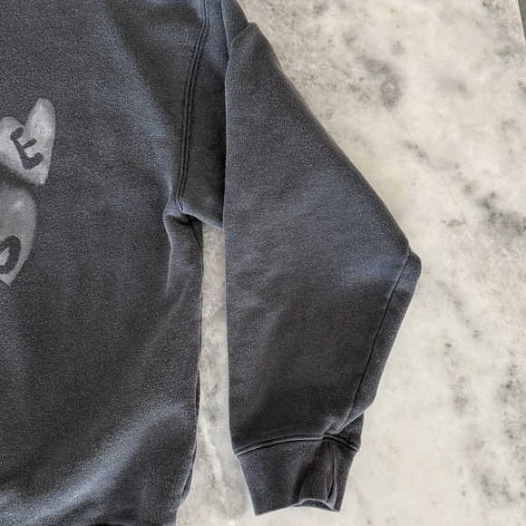 Anine Bing Charcoal Gray Crew Neck Sweater - Picture 6 of 8